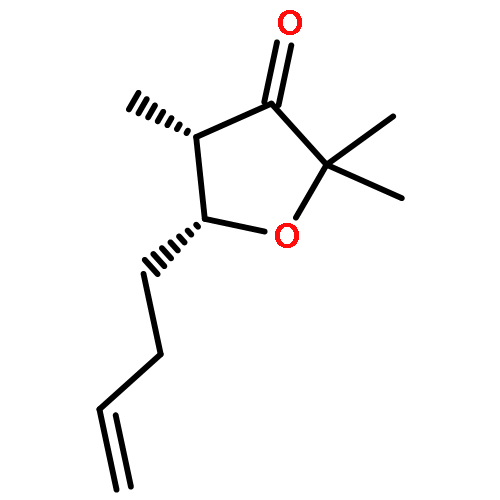 3(2H)-Furanone, 5-(3-butenyl)dihydro-2,2,4-trimethyl-, cis-(±)-