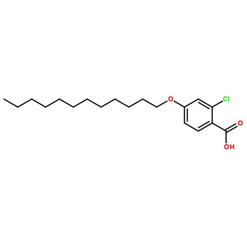 Benzoic acid, 2-chloro-4-(dodecyloxy)-