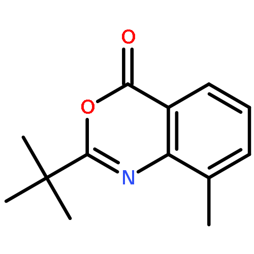 4H-3,1-Benzoxazin-4-one, 2-(1,1-dimethylethyl)-8-methyl-