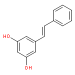 5-[(z)-2-phenylethenyl]benzene-1,3-diol