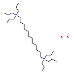 Tripropyl-[12-(tripropylazaniumyl)dodecyl]azanium;dibromide