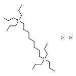 Tripropyl-[8-(tripropylazaniumyl)octyl]azanium;dibromide