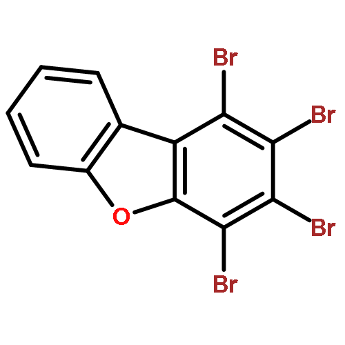 Dibenzofuran,tetrabromo-