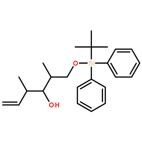 5-Hexen-3-ol, 1-[[(1,1-dimethylethyl)diphenylsilyl]oxy]-2,4-dimethyl-,(2S,3S,4S)-