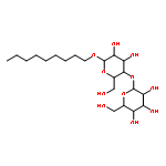 (2r,3r,4s,5s,6r)-2-[(2r,3s,4r,5r,6r)-4,5-dihydroxy-2-(hydroxymethyl)-6-nonoxyoxan-3-yl]oxy-6-(hydroxymethyl)oxane-3,4,5-triol