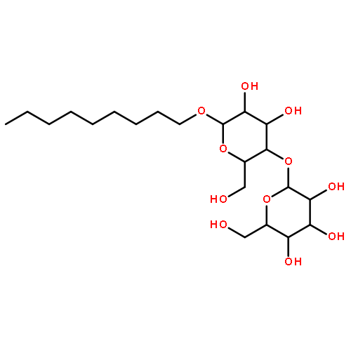 (2r,3r,4s,5s,6r)-2-[(2r,3s,4r,5r,6r)-4,5-dihydroxy-2-(hydroxymethyl)-6-nonoxyoxan-3-yl]oxy-6-(hydroxymethyl)oxane-3,4,5-triol