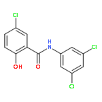 Benzamide, 5-chloro-N-(3,5-dichlorophenyl)-2-hydroxy-