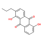 9,10-Anthracenedione, 1,5-dihydroxy-2-propyl-