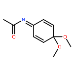 Acetamide, N-(4,4-dimethoxy-2,5-cyclohexadien-1-ylidene)-