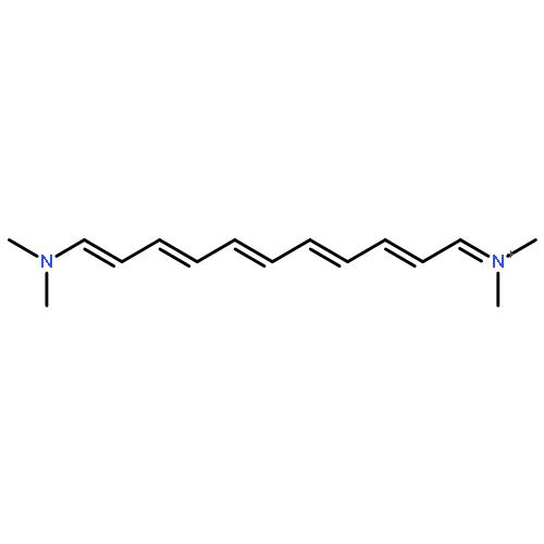 Methanaminium, N-[11-(dimethylamino)-2,4,6,8,10-undecapentaenylidene]-N-methyl-