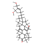 15alpha,26,27-trihydroxy-5alpha-lanosta-7,9(11),24-trien-3-one