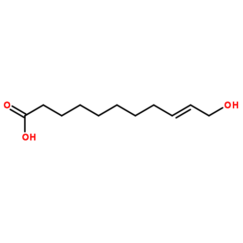 9-Undecenoic acid, 11-hydroxy-, (Z)-