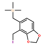 Silane, [[4-(iodomethyl)-1,3-benzodioxol-5-yl]methyl]trimethyl-