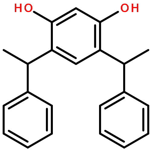 1,3-Benzenediol, 4,6-bis(1-phenylethyl)-