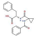 L-PHENYLALANINE, N-[[1-(BENZOYLAMINO)CYCLOPROPYL]CARBONYL]-