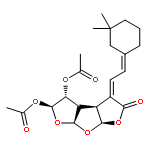 Difuro[2,3-b:3',2'-d]furan-2(3H)-one,4,5-bis(acetyloxy)-3-[(2E)-(3,3-dimethylcyclohexylidene)ethylidene]hexahydro-,(3E,3aS,3bR,4R,5S,6aS,7aR)-