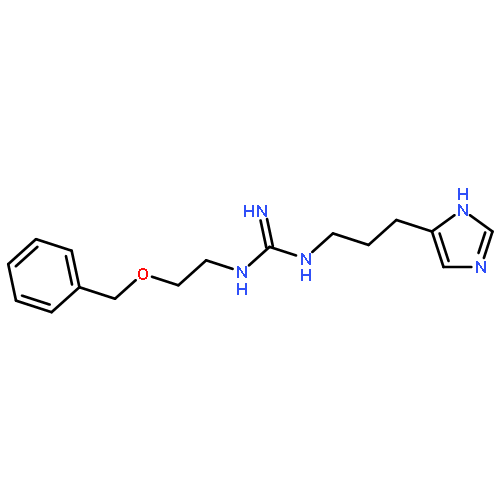 Guanidine, N-[3-(1H-imidazol-4-yl)propyl]-N'-[2-(phenylmethoxy)ethyl]-