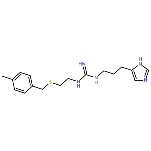 Guanidine,N-[3-(1H-imidazol-4-yl)propyl]-N'-[2-[[(4-methylphenyl)methyl]thio]ethyl]-