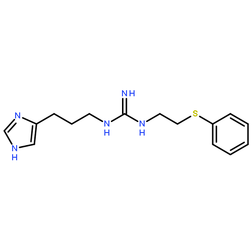 GUANIDINE, N-[3-(1H-IMIDAZOL-4-YL)PROPYL]-N'-[2-(PHENYLTHIO)ETHYL]-