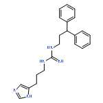 Guanidine, N-(3,3-diphenylpropyl)-N'-[3-(1H-imidazol-4-yl)propyl]-