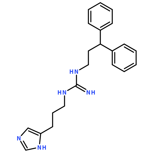 Guanidine, N-(3,3-diphenylpropyl)-N'-[3-(1H-imidazol-4-yl)propyl]-