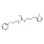 Guanidine, N-[3-(1H-imidazol-4-yl)propyl]-N'-[2-(2-pyridinylthio)ethyl]-