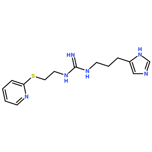 Guanidine, N-[3-(1H-imidazol-4-yl)propyl]-N'-[2-(2-pyridinylthio)ethyl]-