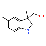 2,3-dihydro-3,5-dimethyl-1H-Indole-3-methanol