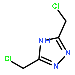 1H-1,2,4-Triazole, 3,5-bis(chloromethyl)-