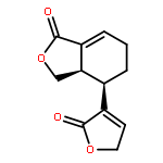 1(3H)-Isobenzofuranone,4-(2,5-dihydro-2-oxo-3-furanyl)-3a,4,5,6-tetrahydro-, (3aR,4R)-rel-