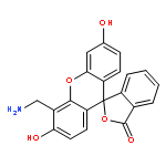 4'-(Aminomethyl)-3',6'-dihydroxy-3H-spiro[isobenzofuran-1,9'-xanthen]-3-one