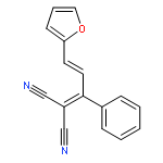 PROPANEDINITRILE, [3-(2-FURANYL)-1-PHENYL-2-PROPENYLIDENE]-