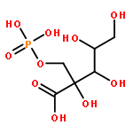 2-carboxyarabinitol 1-phosphate