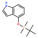 1H-Indole, 4-[[(1,1-dimethylethyl)dimethylsilyl]oxy]-