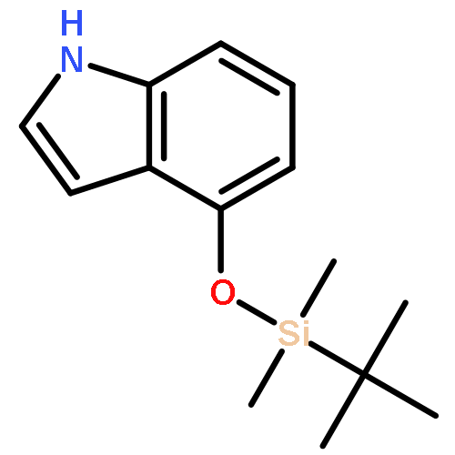 1H-Indole, 4-[[(1,1-dimethylethyl)dimethylsilyl]oxy]-