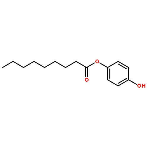 Nonanoic acid, 4-hydroxyphenyl ester