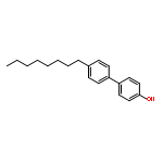 [1,1'-Biphenyl]-4-ol, 4'-octyl-