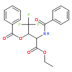 (2S,3S)-3-Benzamido-4-ethoxy-1,1,1-trifluoro-4-oxobutan-2-yl benzoate