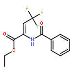 Ethyl (Z)-2-benzamido-4,4,4-trifluorobut-2-enoate