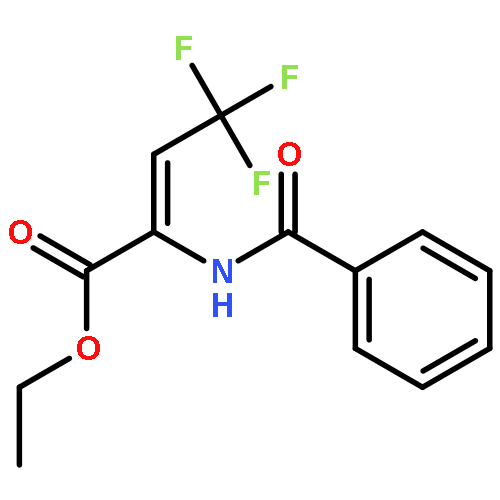 Ethyl (Z)-2-benzamido-4,4,4-trifluorobut-2-enoate