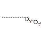 4-(4-dodecoxybenzoyl)oxybenzoic Acid