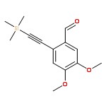 Benzaldehyde, 4,5-dimethoxy-2-[(trimethylsilyl)ethynyl]-