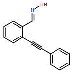 Benzaldehyde, 2-(phenylethynyl)-, oxime