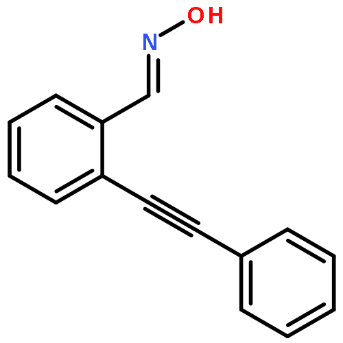 Benzaldehyde, 2-(phenylethynyl)-, oxime