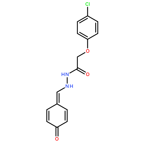 (4-Chloro-phenoxy)-acetic acid (4-hydroxy-benzylidene)-hydrazide