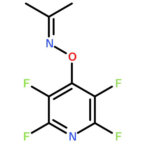 2-Propanone, O-(2,3,5,6-tetrafluoro-4-pyridinyl)oxime