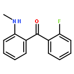 Methanone, (2-fluorophenyl)[2-(methylamino)phenyl]-