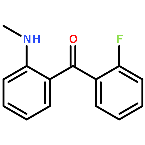 Methanone, (2-fluorophenyl)[2-(methylamino)phenyl]-