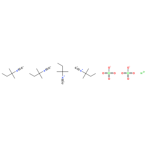 2-isocyano-2-methylbutane;nickel(2+);diperchlorate