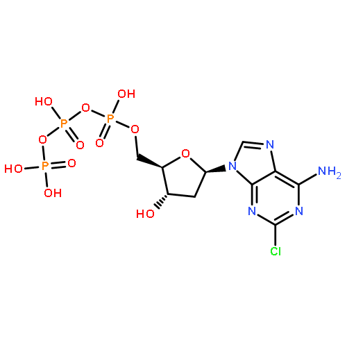 Adenosine5'-(tetrahydrogen triphosphate), 2-chloro-2'-deoxy- (9CI)